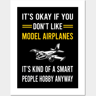 Smart People Hobby Model Airplane Plane Planes Aircraft Posters and Art